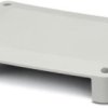 Enclosure half shell, PC, (W x H x D) 125 x 87 x 21.75 mm, light gray, for enclosure, 2203349