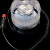 20320 LED rotating beacon, 12 - 24 V, dual colour orange/blue