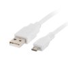 Przewód połączeniowy USB 2.0 High Speed 1,8m USB - microUSB biały CA-USBM-10CC-0018-W