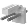 Pin header, 2 pole, pitch 3.96 mm, straight, natural, 3-644615-2