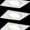 93472 Recessed luminaire LED Nova 3 x 6,5 W, 2700 K, white matt