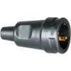 Kopp 180916009 Safety mains socket Rubber Black 230 V IP20
