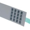 UM214.3 Klawiatura membranowa numeryczna uniwersalna 4x4 z taśmą, wymiary: 71x135mm
