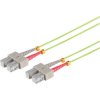 FO patch cable, SC duplex to SC duplex, 1 m, OM5, multimode 50/125 µm, BYB-5-98F1011