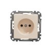 SEDNA DESIGN & ELEMENTS Gniazdo pojedyncze bez uziemienia 2P beżowe SDD112035 SCHNEIDER ELECTRIC