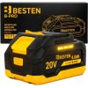 Akumulator Bateria BESTEN B-PRO System Litowo Jonowy 20 V 4.0 Ah Li-Ion