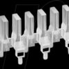 12741030 Light guide, 1x10-fold, ø 5 mm, planar, straight