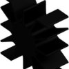 LED heatsink, (L x W x H) 51 x 51.5 x 20 mm, 2.2 to 0.95 K/W, black anodized, 10020382