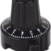Mentor 4331.6032 4331.6032 Noniusz z nakładką ze znacznikiem czarny (Ø x W) 17 mm x 23.1 mm 1 szt.