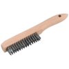 Sealey WB02 Wire Brush with Steel Fill 260mm
