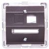 Impresja Obudowa Gniazda Komputerowego Pojedynczego Skośna Antracyt Gpk-1Ys/P/50