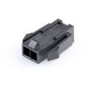 Molex 436400200 Micro-fit Plug Housing 2-pin 3mm Black Panel Mount