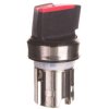 Napęd przełącznika 3 położeniowy I-O-II 22mm czerwony z podświetleniem bez samopowrotu metal mat IP69k Sirius ACT 3SU1052-2BL2
