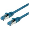 Value 21.99.1950 RJ45 Network cable CAT 6A S/FTP Blue 0.50 m