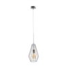 Lampa Wisząca Loftowa 1Xe27 Lex Silver