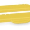 Hinge, ABS, (L x W x H) 19.5 x 170 x 34.4 mm, yellow, for B 2617, 96930303