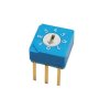 Przełącznik obrotowy, 100 mA, 5V dc, 8-położeniowy, Nidec Components S-8