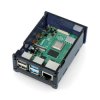 Obudowa do Raspberry Pi 4B - czarna LT-4B09