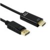 Roline Kabel Displayport Dp - Uhdtv, Cienki, M/M, Czarny, 1 M