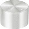 TRU COMPONENTS TC-11613836 Pokrętło z nakładką ze znacznikiem srebrny (Ø x W) 20 mm x 13 mm aluminium, plastik 1 szt.