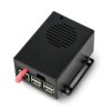Obudowa do Raspberry Pi i nakładki Pi PoE Switch HAT - czarna