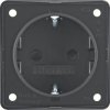 Integro Flow Gniazdo SCHUKO z przesłonami styków antracyt mat 947792505