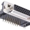 ASSMANN WSW Złącze D-sub A-HDF 26-pinowe Kąt prosty 2.29 mm Pitch Otwór przelotowy Żeńskie