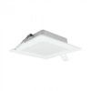 Oprawa downlight P/T kwadrat 6W 660lm 4000K IP20 biały DL-1 EC20451