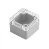 Obudowa hermetyczna SE-202 szara/transparent 52x50x35