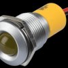 Q16P3GXXY220E Indicator LED, 220 V AC, 16 mm, wired, yellow/SG