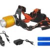 Czołowa accu LED 600lm zoom LTC48