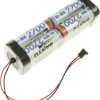 Pakiet akumulatorów AA, NiMH Panasonic Doppelwürfel F2x2x2 Graupner, Ilość ogniw: 8, 9.6 V, 2700 mAh, Przewód, wtyczka