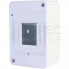 Rozdzielnica natynkowa S-4 (N+PE) 1x4 moduły IP40 93x140x67,5mm INCOBEX