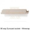 96-way Eurocard socket DIN41612 wirewrap (RS467-920) - RS Components