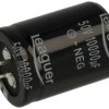 Kondensator; elektrolityczny; SNAP-IN; 10000uF; 50V; LHS; LHS1H103M3040; 20%; fi 30x40mm; 10mm; przewlekany (THT); luzem; -40...