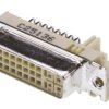 Złącze D-Sub 29-pinowe Żeński Kąt Proste Przewlekany raster 1.91mm Złoto na niklu