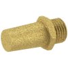 Silencer, L 28 mm, 8 bar, bronze, for Pneumatic, 113338