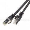 Patchcord S/FTP kat.6A, 5,0m, czarny
