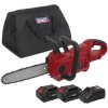 Sealey CP20VCHSKIT Cordless Chainsaw 25cm 20V SV20 Series Kit - 2 Batteries