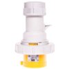 Wtyczka Przenośna 32A 4P 110V Żółta Ip67 Turbo Shark 0242-4