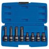 Draper Expert 49460 1/2" Sq. Dr. Tamper Proof Impact Spline Set (8 Piece)