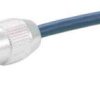 Sensor actuator cable, M12-cable plug, straight to open end, 3 pole, 5 m, PUR, black, 21335500320050