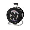 Przedłużacz bębnowy 4-gniazdowy SCHUKO IP44 czarny 3×2,5 mm² 20 m 310.120.301 HOROZ