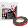 3M 5962F/IPS VHB™ Tape 5962F, Black, 19 mm x 8 m, 1.6 mm