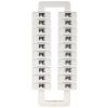 Oznacznik Do Złączek (Euro) 2,5-70Mm2 /Pe/ Biały 43192 /1 Blister=20 Szt/