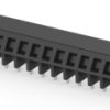 PCB terminal, 19 pole, pitch 5.08 mm, AWG 30-12, 17.5 A, cage clamp, black, 1-1546074-9