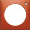 Integro Ramka 1 pojedyncza z soczewką pomarańczowy połysk 919872504 HAGER