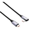Akyga AK-USB-53 USB cable USB-C to USB-C Black 0.30 m