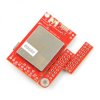 Moduł GSM LTE NB IoT EGPRS GNSS - u-GSM shield v2.19 BG96 - do Arduino i Raspberry Pi - złącze u.FL