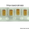 TPSA106K010R1800 Tantalum10uF 10V 10% SMD-A AVX